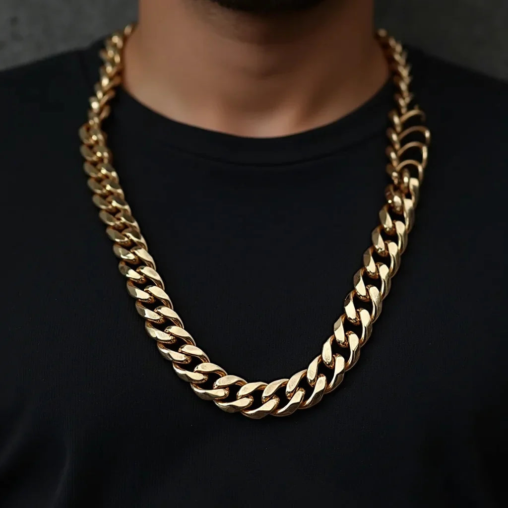 Cuban Chain Necklace For Men - Cuban Chain Necklace for Men A Bold Accessory Guide