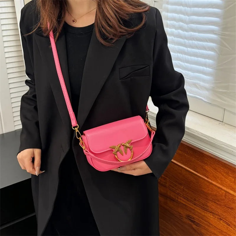 Orietal Style Versatile Oblique Span Hand Bag