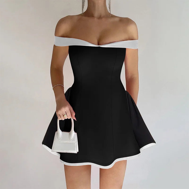Strapless Sexy Mini Dress Women