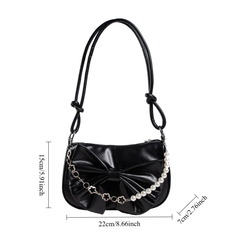 Simple Casual Floral Design Hand Bag