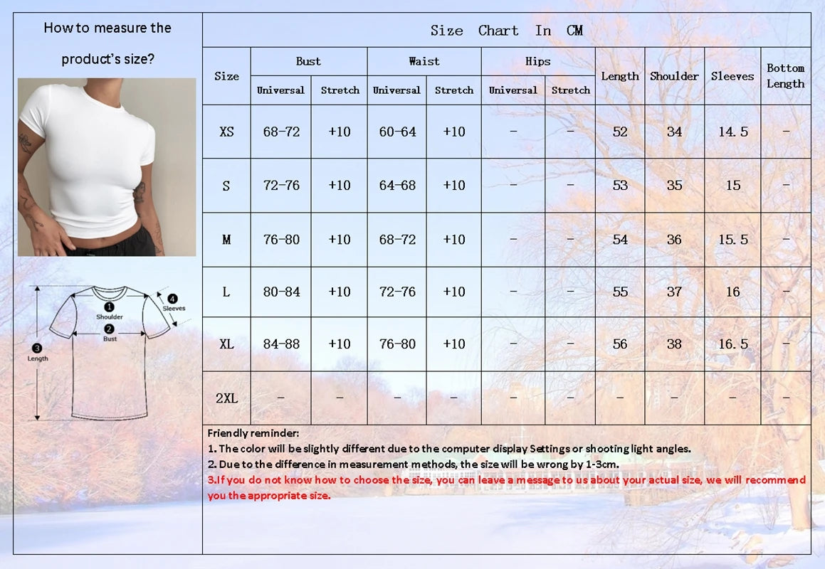 Short Sleeve Slim Fit Tops