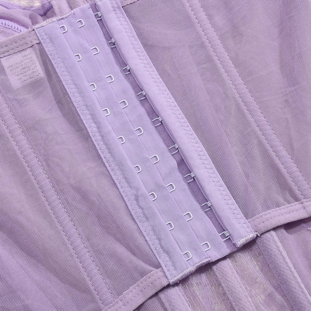 Sexy Lace Mesh Spaghetti Strap Corset