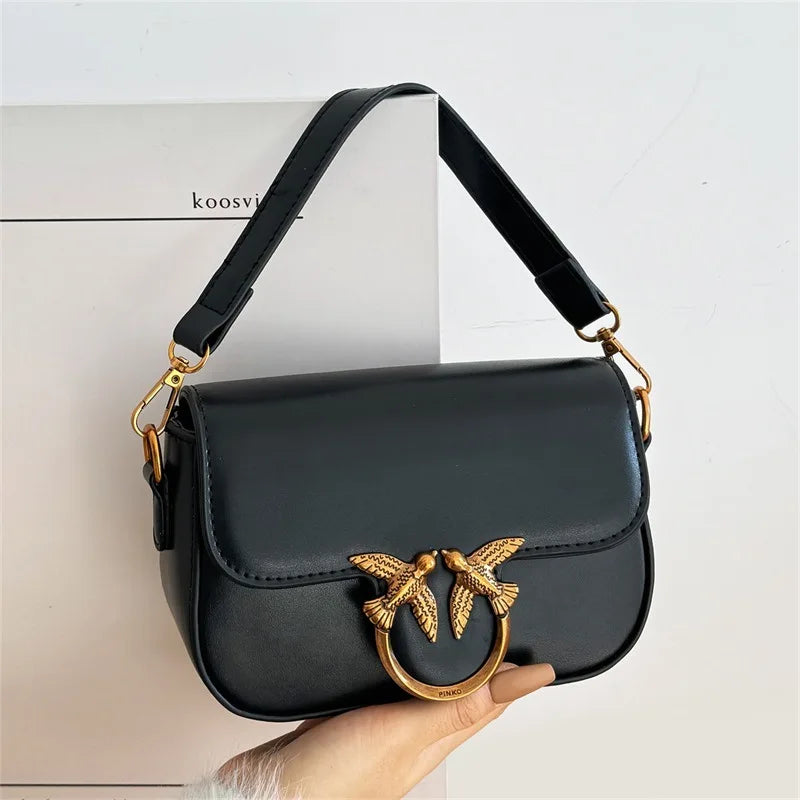 Orietal Style Versatile Oblique Span Hand Bag