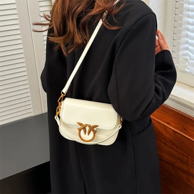 Orietal Style Versatile Oblique Span Hand Bag