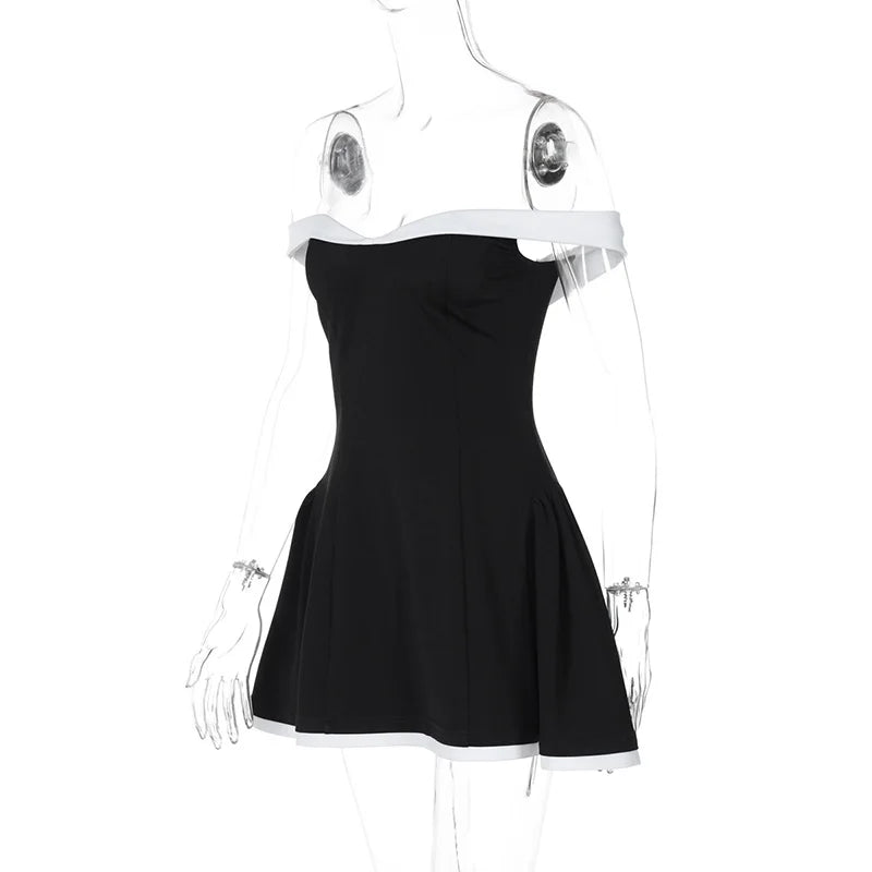 Strapless Sexy Mini Dress Women