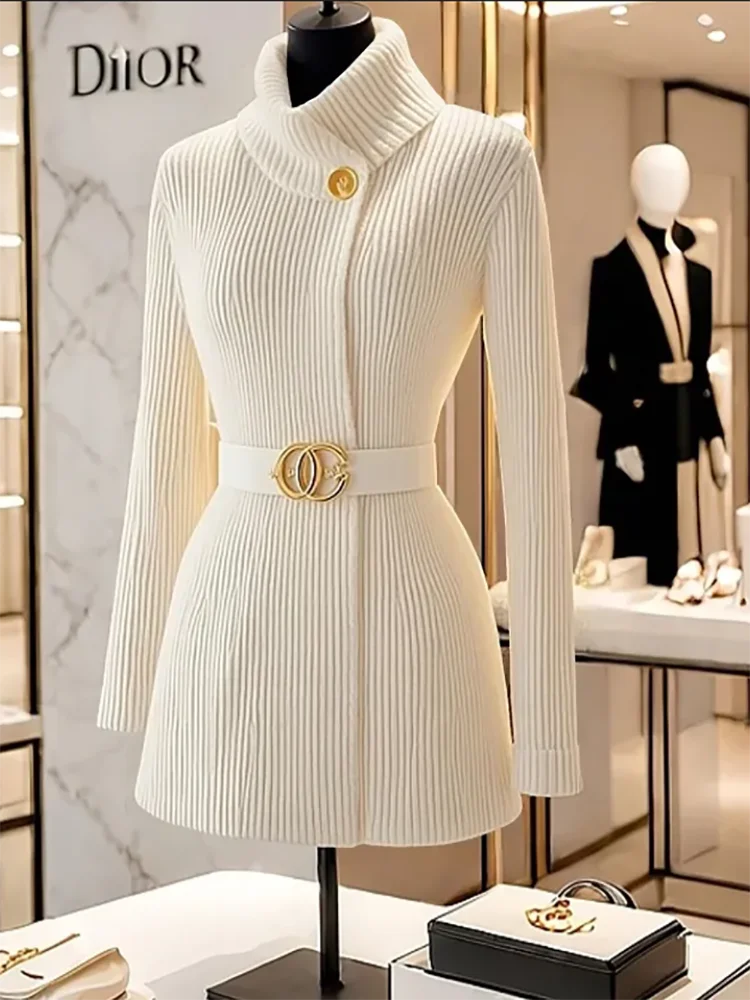 Unique Super Good-Looking Slim Celebrity Ladies Chic Sweater Tops 2025