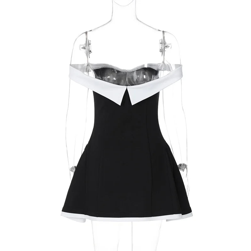 Strapless Sexy Mini Dress Women