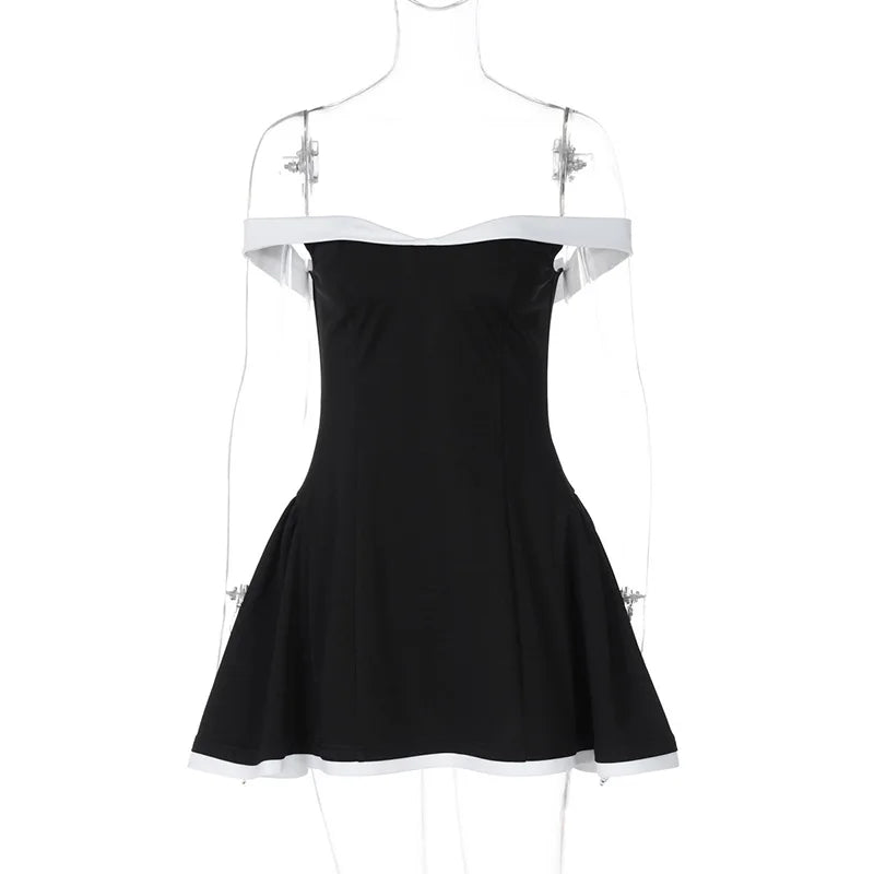 Strapless Sexy Mini Dress Women