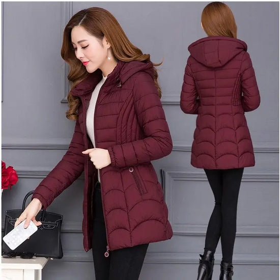 Winter Slim Down Coat for Women